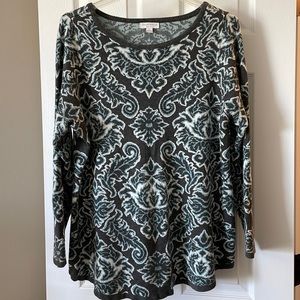 Charter Club print sweater